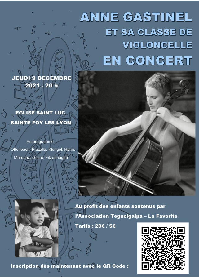 Affiche concert anne gastinel 09 dec 21